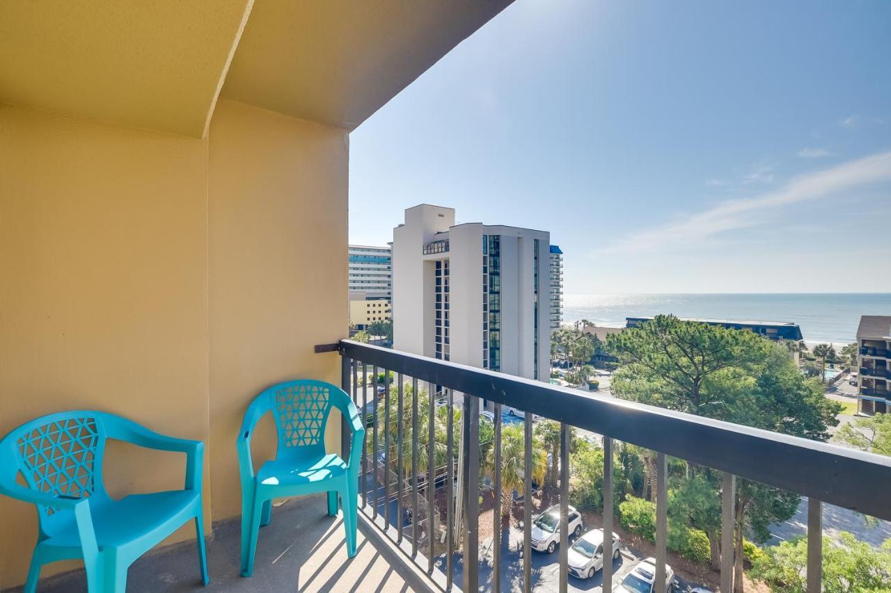 Myrtle Beach Condo With Ocean View And Pool Access! Exterior photo