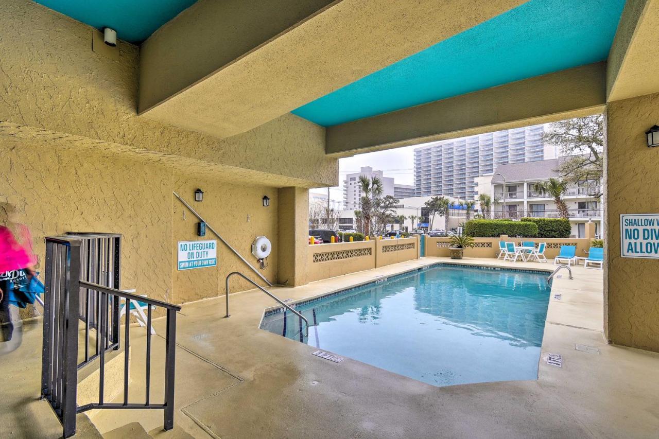 Myrtle Beach Condo With Ocean View And Pool Access! Exterior photo